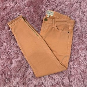 NWT Current/Elliott Skinny Zippered Jeans